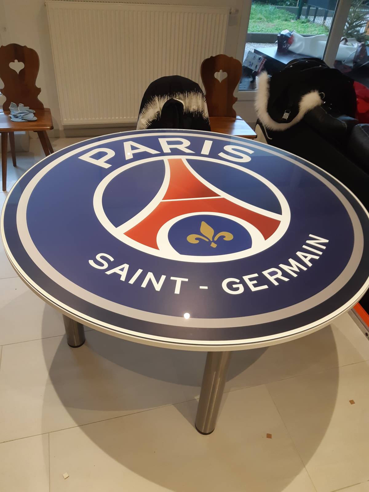 Fabrication table PSG pour un fan à Barr Sélestat